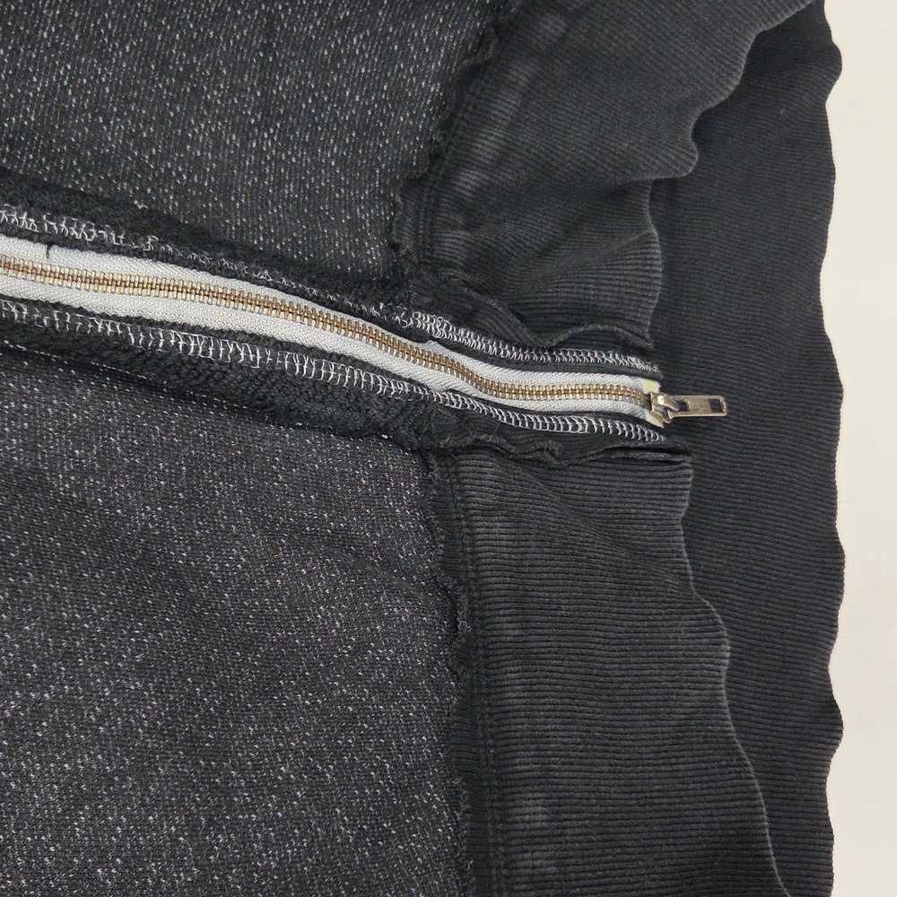 Free People We The Free Long Line Cardi Washed Black Combo - Picture 9 of 13